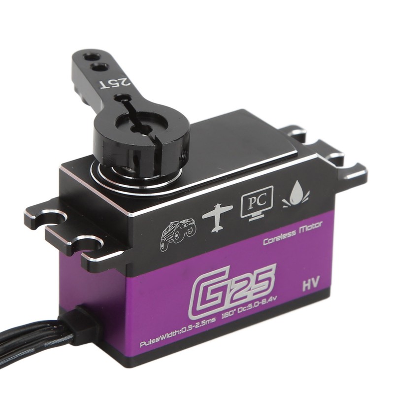 Metal Gear Servo Fully Waterproof Servo System High Speed Response