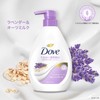 Dove Body Soap Lavender & Oat Milk (Body Wash), Pump,