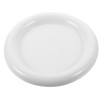 MAGICLULU 1pc Ceramic Salad Dish White Dinner Plate Ceramic Breakfast