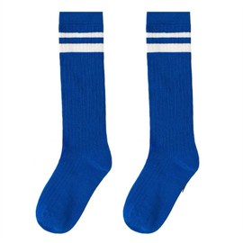 konamiya Children's Socks, 11 Colors to Choose from, Kids' High Socks, Line Socks, Colorful, Knee-High, Team Costume, Sports Festivals, Outstanding, Fluorescent Colors, navy