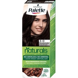 Schwarzkopf Palette Permanent Natural Colors Creme 800 Dark Brown, 110 ml, (PACK OF 3)