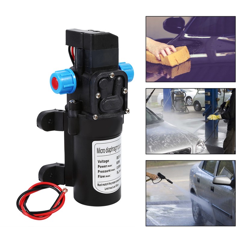 DC 12V Water Pump High Pressure 116Psi Self Priming Caravan