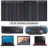 3PCS Arabic Keyboard Stickers for Laptop, MacBook Air/Pro, Desktop PC