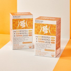 Boryeong Prebiotics Probiotics Diet Lactobacillus 30 sachets, 1 pack / 보령 프리바이오틱스 프로바이오틱스 다이어트 유산균 30포, 1개