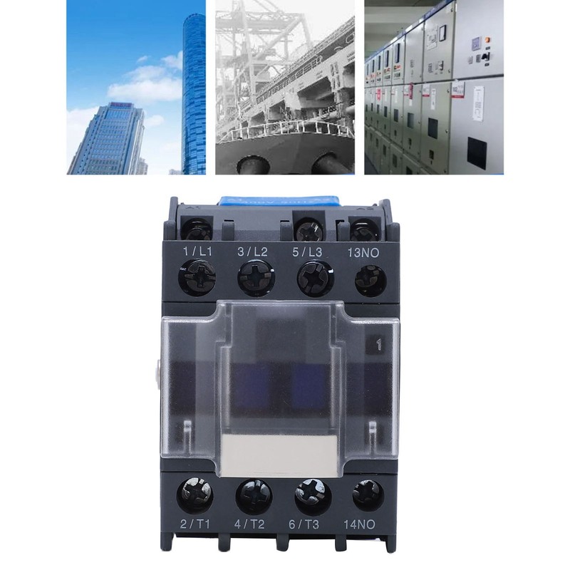 Permanent Magnet Anti Shake Electric Contactor 3 Normally Open AC