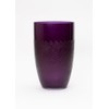 Modern Glass Vase Purple, 11"