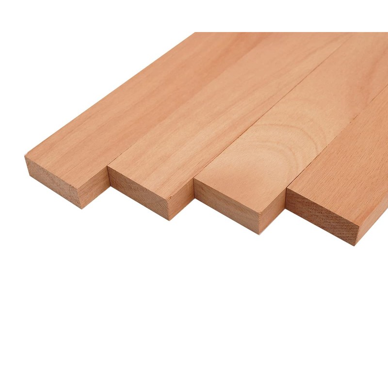 Barrington Hardwoods Okoume Lumber Boards - 3/4" x 2" (4