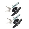 BEALIFE RV Truck Topper Fastener Heavy Duty T-Handle Lock Truck