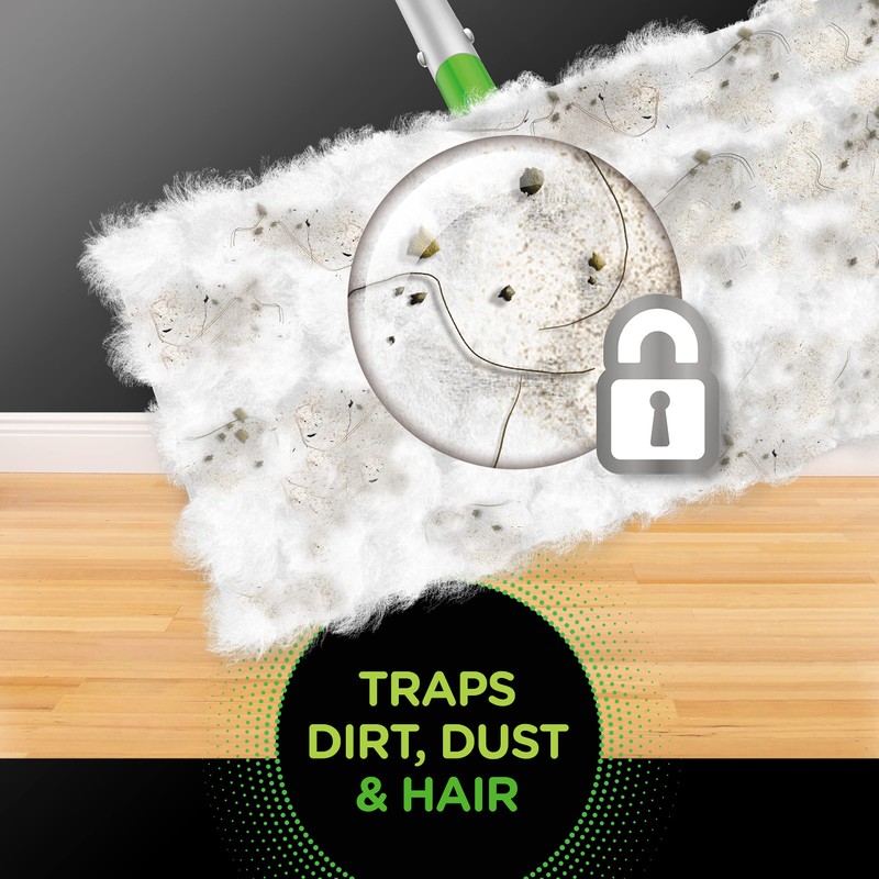 Swiffer Sweeper Heavy Duty Multi-Surface Dry Cloth Refills for Floor