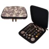 Kapaan Coin Holder, 120 Pieces Coin Case with Foam Insert