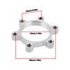 EMSea 8 Pieces 48 mm Bicycle Freewheel Thread Hubs Disc