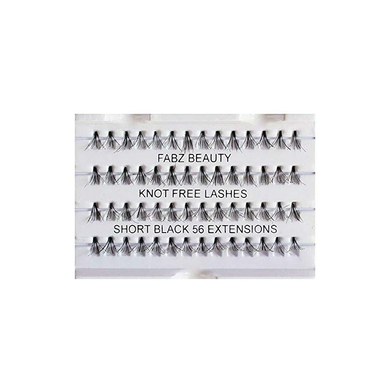 Fabz Beauty False Lashes Duralash Individual Naturals Knot- Free Eyelash