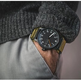 22mm Quick Release Watch Band Compatible with Garmin Vivoactive 4 45mm,Forerunner 265 46mm/Forerunner 255 46mm/255 Music,Hook&Loop Nylon Replacement Strap Wristbands