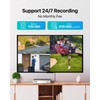 ZOSI 1080P Home CCTV Camera System with Human Vehicle Detection,