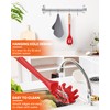 Silicone Pasta Fork, Kitchen Heat Resistant Noodle Spoon Server, BPA