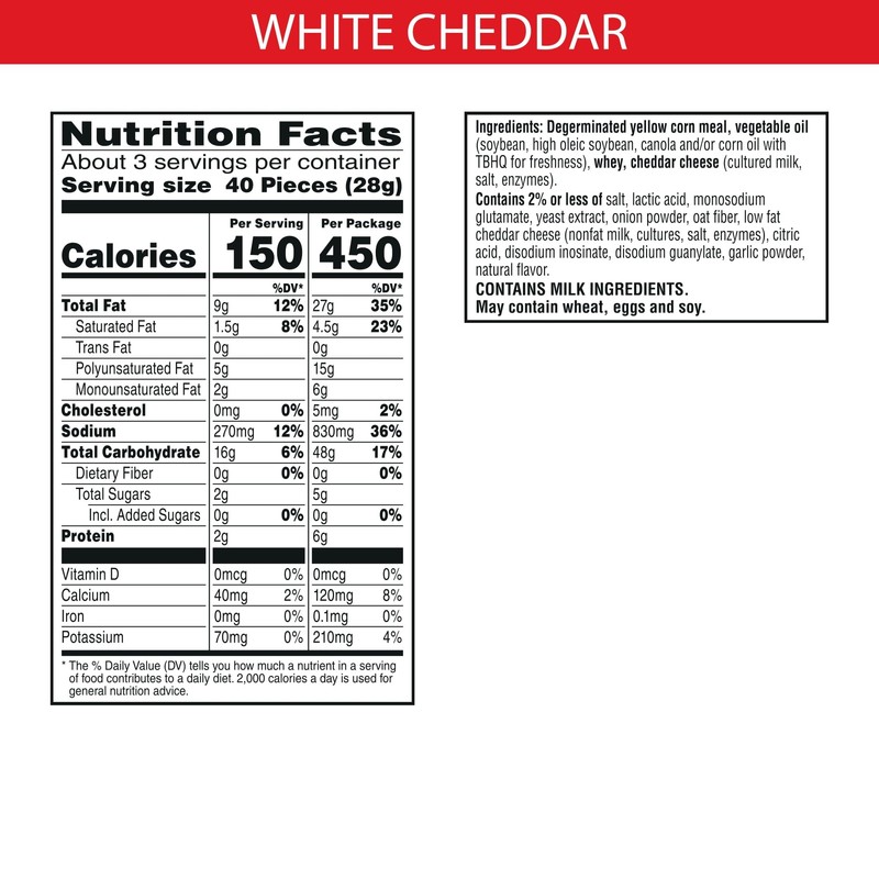 Cheez-It Puff'd White Cheddar 3oz 6ct