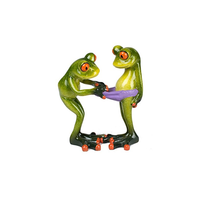 Formano Funny frog pair light green 14 cm