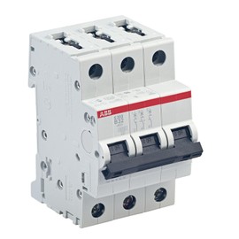 ABB S203-B32 Circuit Breaker System pro M compact® Three-Current (3P), Characteristics B to 32A, 6kA Short Circuit Resistance