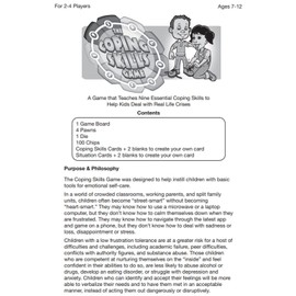 The Coping Skills Game: Nine Essential Skills to Teach Kids How to Deal with Real-Life Problems