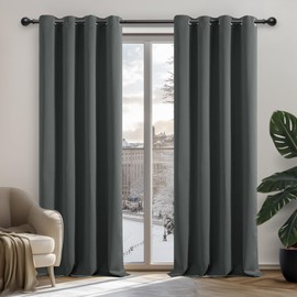 Deconovo Blackout curtains, thermal curtains, sound insulation, opaque curtains