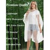 HOOMBOOM Disposable Adults Clear Rain Ponchos,Emergency Transparent Waterproof Raincoats Outdoor