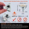 EACLL GU5.3 LED Warm White 6 W Replaces 50 W