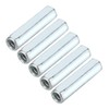5pcs M6*40 Long Hex Nuts Long Rod Coupling Nuts Zinc