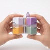 Magnetic Cube Pill Organizer 8 Compartments in 0.8*0.8*1 One-Piece Integrated