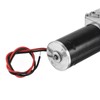 sourcing map DC 12V 3RPM Worm Geared Motor 8mm D