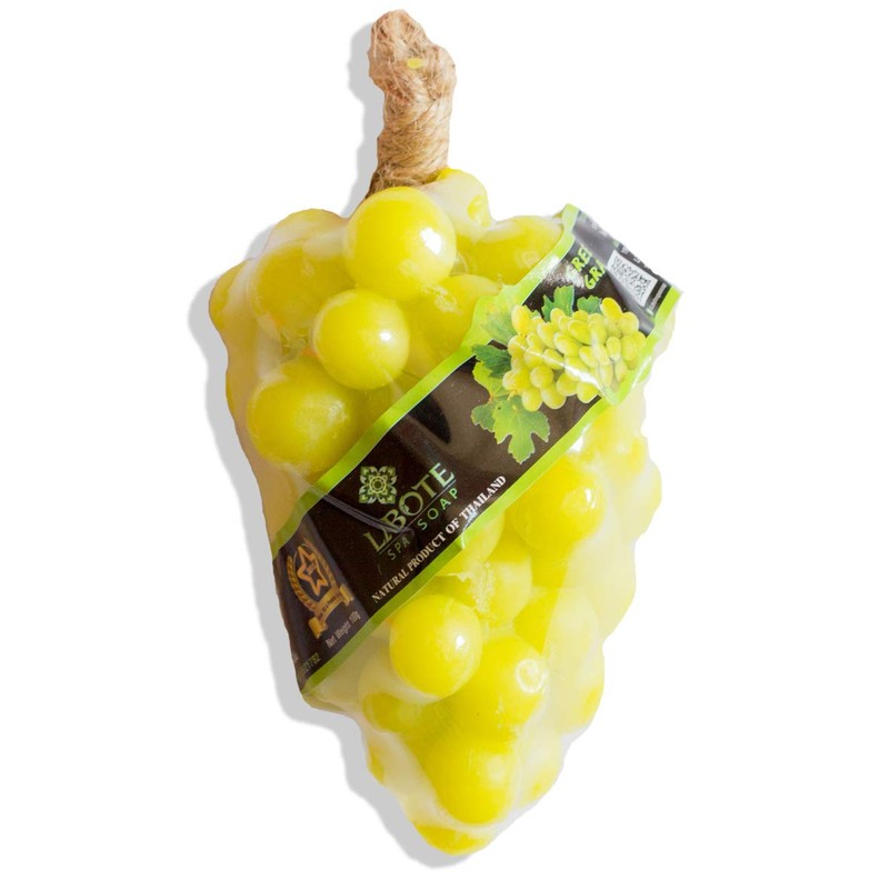LABOTE Handmade Thai Organic Natural Soap Grape Red + White