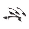 momocar Carbon Fiber ABS Side Door Handle Trim For Benz