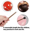 CYTGOUPER 4PCS Steel Tongue Drum Mallet, Child Rubber Mallet,6.5in Rubber