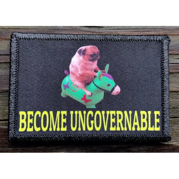 Become Ungovernable Morale Patch Hook and Loop Army 2nd Amendment