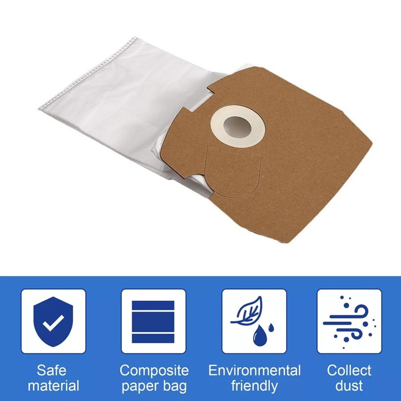 10 Pack Replacement HEPA Vacuum Bags Compatible With Clean Obsessed