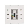 Push to Exit Button Square Shape Switch ABS Material NO/COM