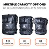ARMOURAIN Motorcycle Rear Rack Bag 8L Bicycle Dry Bags Motorcycle