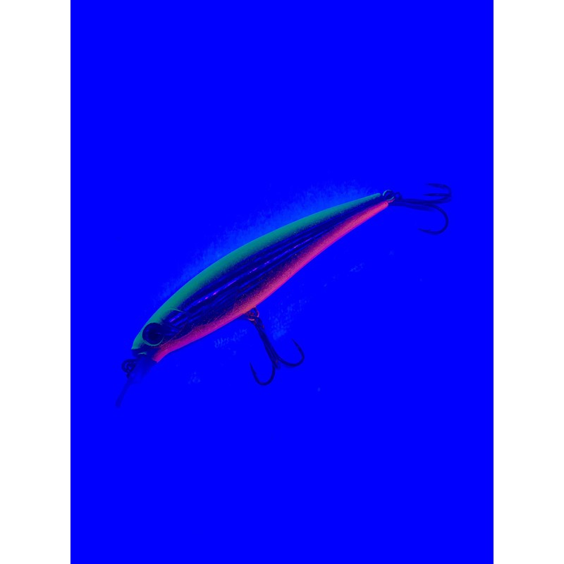 Major Fish Zander Wobbler Pike Perch Hardbait Flat Runner 10