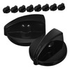 Artibetter 10pcs Plastic Fan Knob Replacement Speed Control Knobs for