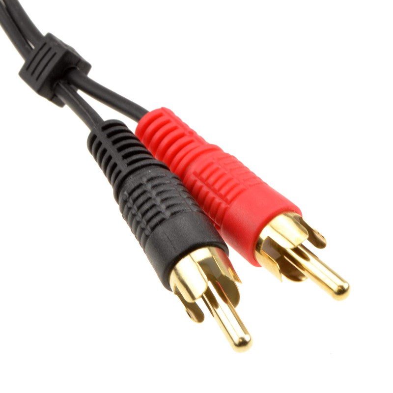 kenable RCA Phono Twin Plugs to Plugs Stereo Audio Cable