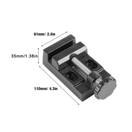 Mini Drill Bench Universal Mini Vice Flat Clamp Walnut Clip Jewellery Pliers Table Pliers Carving Fixed Tools