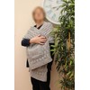 Knitting Pattern for Ladies Pocket Scarf, Pocket Scarf Knitting Pattern,