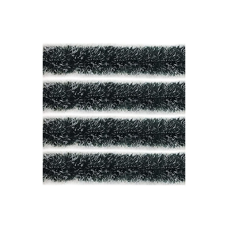 Rocking Party Dark Green & White Snow Tipped Christmas Tree