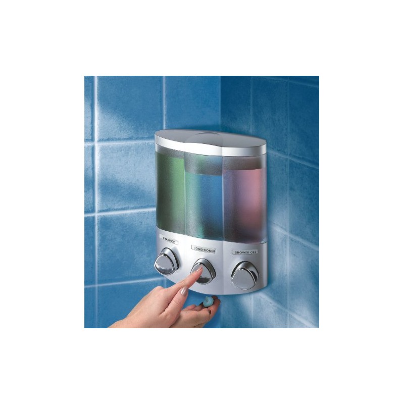 BETEC Trio 66344 Wall Mounted Soap Dispenser Chrome