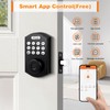 Probrico Fingerprint Smart Door Lock, Electronic Keypad Deadbolt Lock, Keyless
