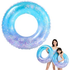 HomLee Float for Kids and Adults, 60, 70, 80, 90, O-Shaped, Float, For Swimming, Playing in the Water, Bath, Beach, Sea Bathing, Summer Vacation, Sunbathing, Strong Buoyancy, For Boys, Girls