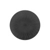 CreaTable Vesuvio 232077 Dinner Plate 27 cm Black