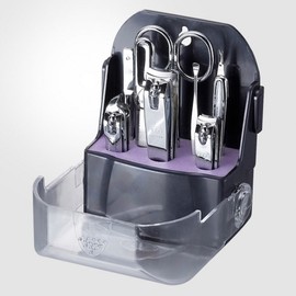 777 Three Seven Silver Nail Clipper Set (8PCS) TS-090C M