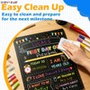 Double-Sided First Day of School Chalkboard Board, 12×10 Inch