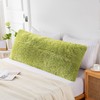 ROLJZTY Body Pillow Cover,21x54 Plush Faux Fur Pillow Case with