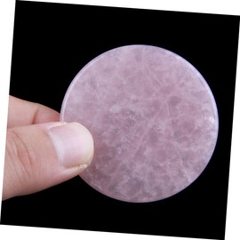 IWOWHERO Grafting Eyelash Pad for Extension Glue Holder Beauty Tool Pallet for Eyelash Primer and Gel Remover Compact Pink Gasket for Home Salon and Professional Use